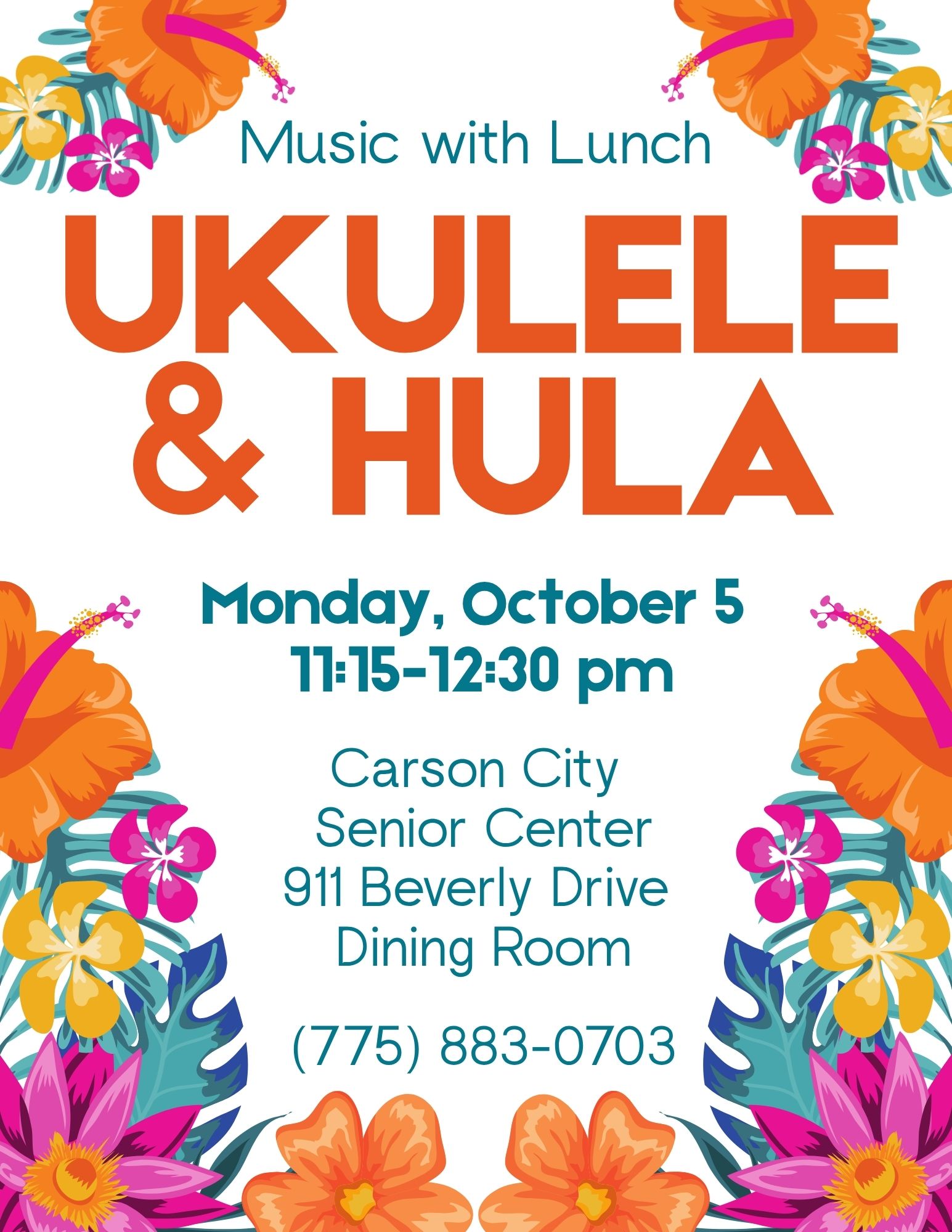 Music with Lunch - Ukulele & Hula